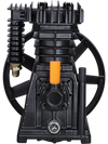 VEVOR Air Compressor Pump Head, 3HP 5.8CFM @ 90PSI, Twin Cylinder Oil Lubricated Air Compressor Piston Pump Head, Single-Stage Aluminum Air Compressor Pump Replacement with Max. 116PSI Pressure