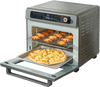 VEVOR 12-IN-1 Air Fryer Toaster Oven, 25L Convection Oven, 1700W Stainless Steel Toaster Ovens Countertop Combo with Grill, Pizza Pan, Gloves, 12 Slices Toast, 12-inch Pizza, Home and Commercial Use