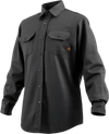 VEVOR Flame Resistant Welding Jacket, 7oz. FR Shirts for Men, Machine Washable Cotton Heat-Resistant Welding Shirt, Meets ATPV 9.2 Cal/cm² Arc Rating - M Size