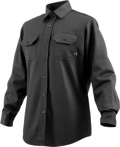 Vevor Welding Jacket Flame-Resistant 7 oz Cotton Safety Shirt M New