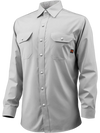 VEVOR FR Shirts for Men, 7oz. Flame Resistant Welding Jacket, Machine Washable Cotton Heat-Resistant Welding Shirt, Meets ATPV 9.2 Cal/cm² Arc Rating - L Size