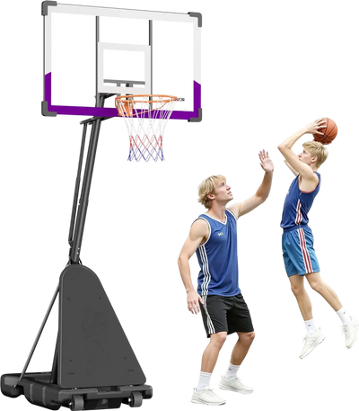 Vevor Portable Basketball Hoop 10' Adjustable Height with 48