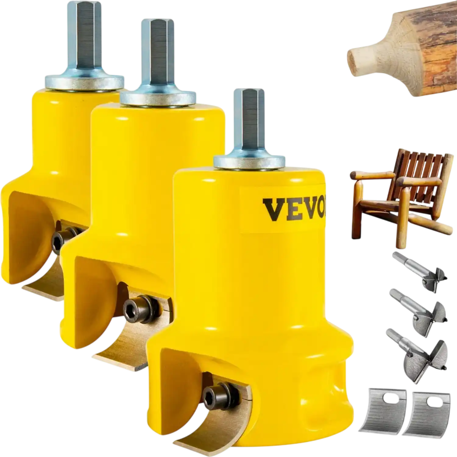 Vevor Tenon Cutter Log Furniture Kit New
