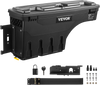 VEVOR Truck Bed Storage Box, Lockable Lid, Waterproof ABS Wheel Well Tool Box 6.6 Gal/20 L with Password Padlock, Compatible with Tundra 2007-2021, Driver Side, Black