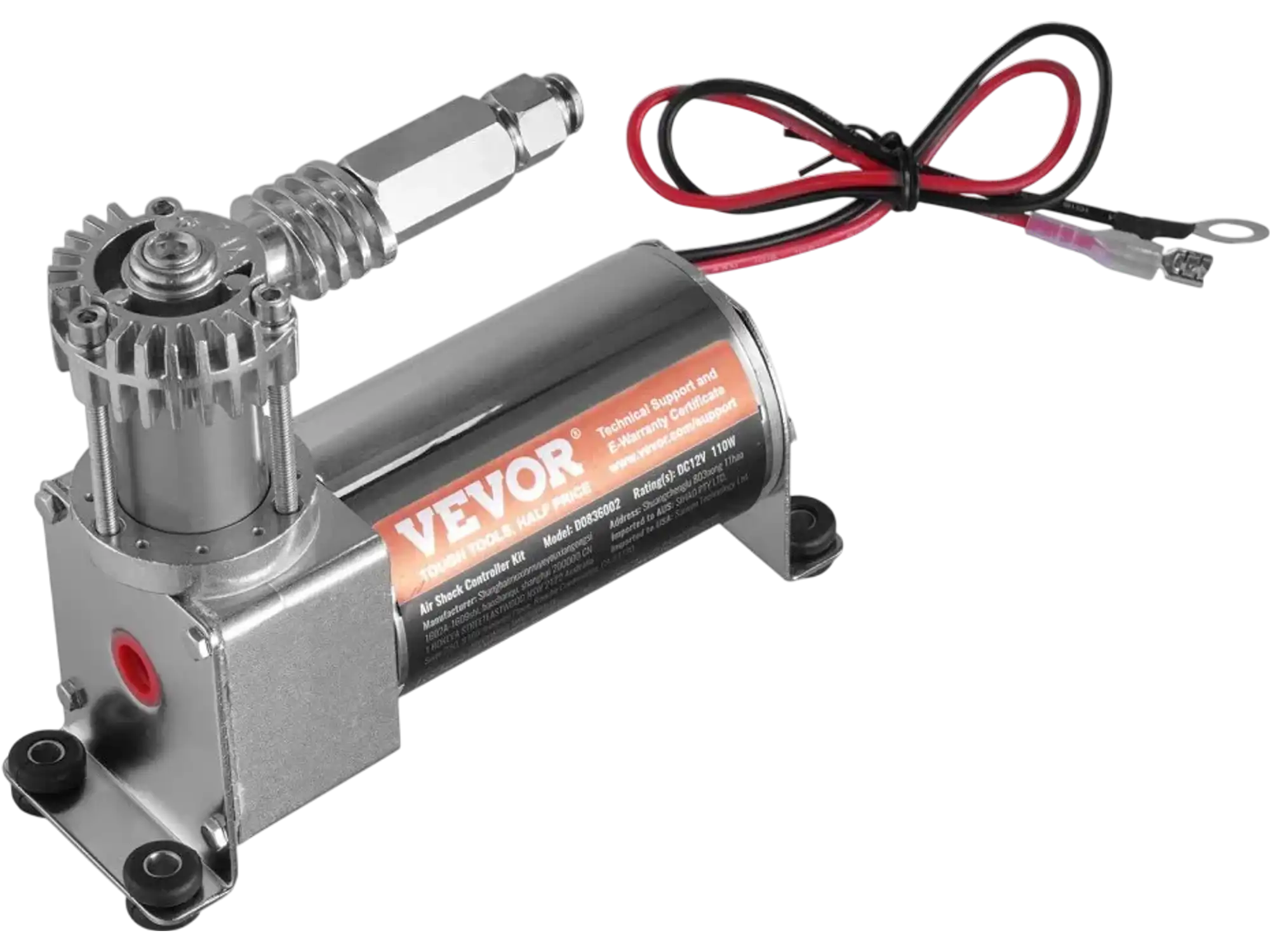 Vevor Air Suspension Compressor Kit 12V 100 PSI Single Path System New