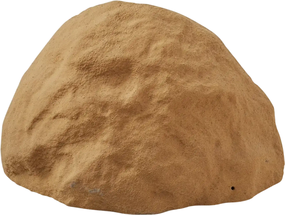 VEVOR Faux Rock Cover, Outdoor Fake Rock Well Pump Cover, Realistic Natural Texture, Lightweight & Weather-Resistant Artificial Boulder for Landscaping Garden Yard Décor, Sandy Brown, Medium Size