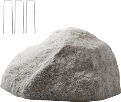 Vevor Faux Rock Cover Realistic Dark Gray Medium Landscape Well Pump Cover New