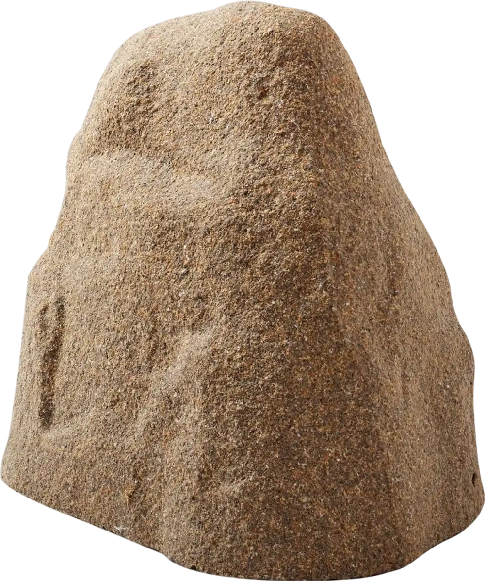 VEVOR Faux Rock Cover, Outdoor Fake Rock Well Pump Cover, Realistic Natural Texture, Lightweight & Weather-Resistant Artificial Boulder for Landscaping Garden Yard Décor, Sandy Brown, Small Size