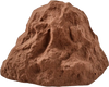 VEVOR Faux Rock Cover, Outdoor Fake Rock Well Pump Cover, Realistic Natural Texture, Lightweight & Weather-Resistant Polyresin Artificial Boulder for Landscaping Garden Yard Décor, Brown, Small Size