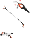 VEVOR Grabber Reacher Tool, 43" Foldable Reacher Grabber Pickup Tool with 360° Rotating Jaw, Magnet and LED Light, Lightweight Grabber Reacher Tool for Seniors, Extra Long Trash Picker Upper Grabber