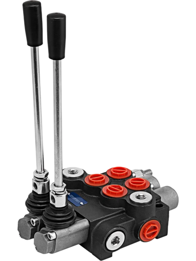 VEVOR Hydraulic Valve 2 Spool Hydraulic Directional Control Valve 11gpm Hydraulic Control Valve Double Acting for Tractors Loaders Tanks