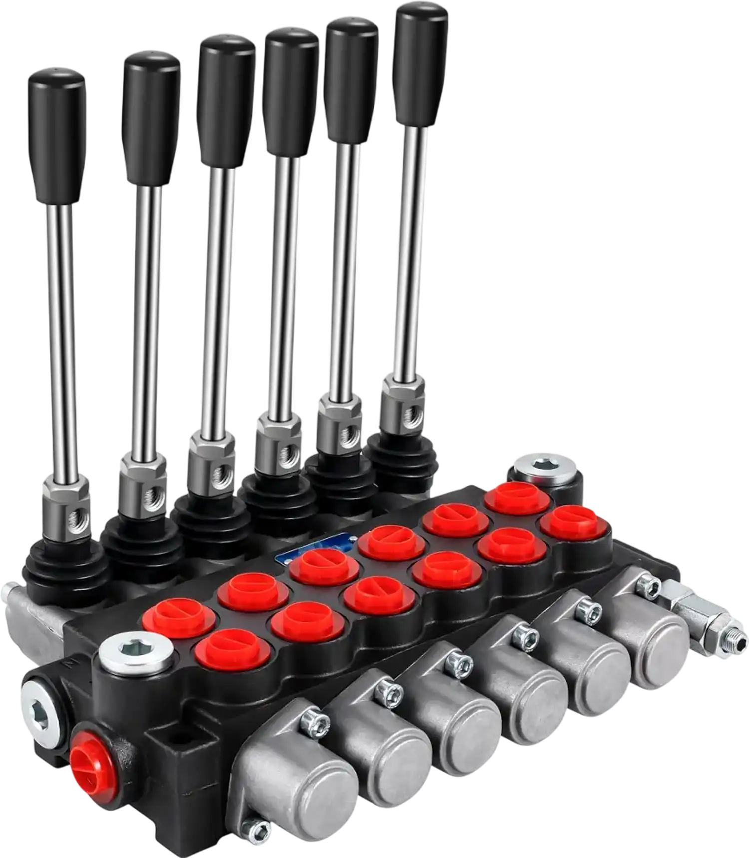 Vevor Hydraulic Directional Control Valve 6-Spool 11 GPM 3600 PSI New