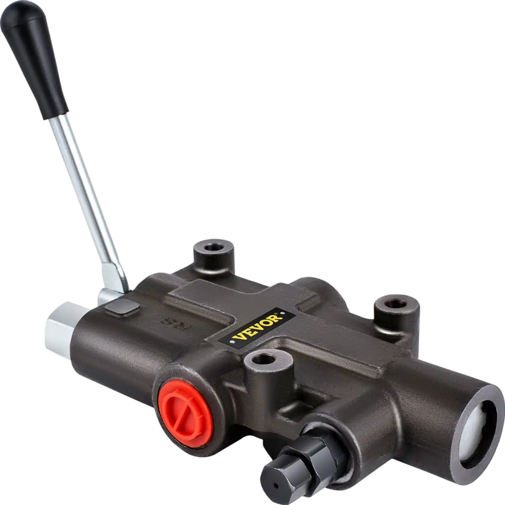 VEVOR Hydraulic Directional Control Valve, 1 Spool Hydraulic Spool Valve, 21 GPM Hydraulic Loader Valve, 4300 PSI Directional Control Valve, Hydraulic Valves And Controls For Tractors Loaders Tanks