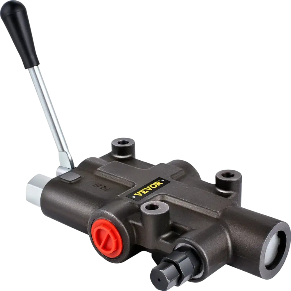 VEVOR Hydraulic Directional Control Valve, 1 Spool Hydraulic Spool Valve, 21 GPM Hydraulic Loader Valve, 3625 PSI Directional Control Valve, Hydraulic Valves And Controls For Tractors Loaders Tanks