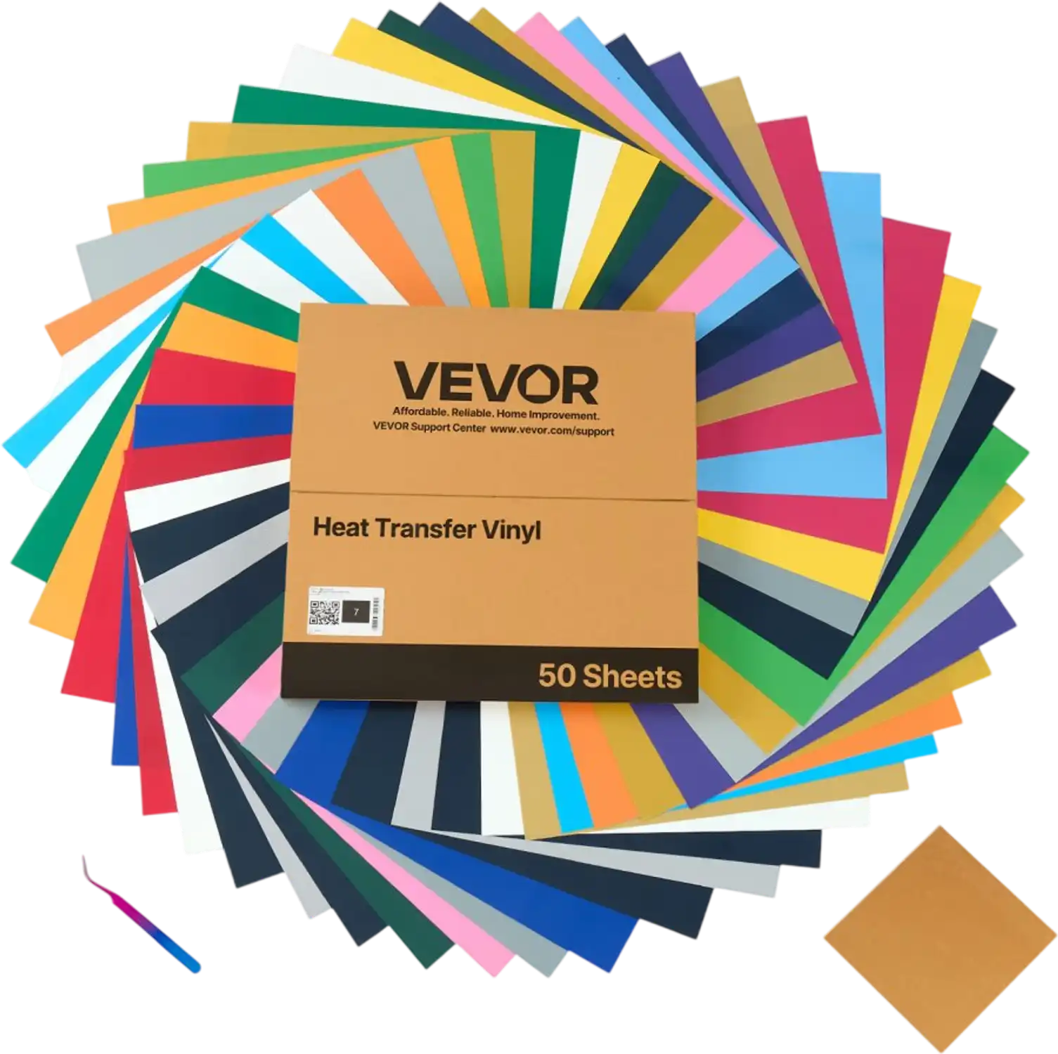 Vevor Heat Transfer Vinyl 50-Pack 12