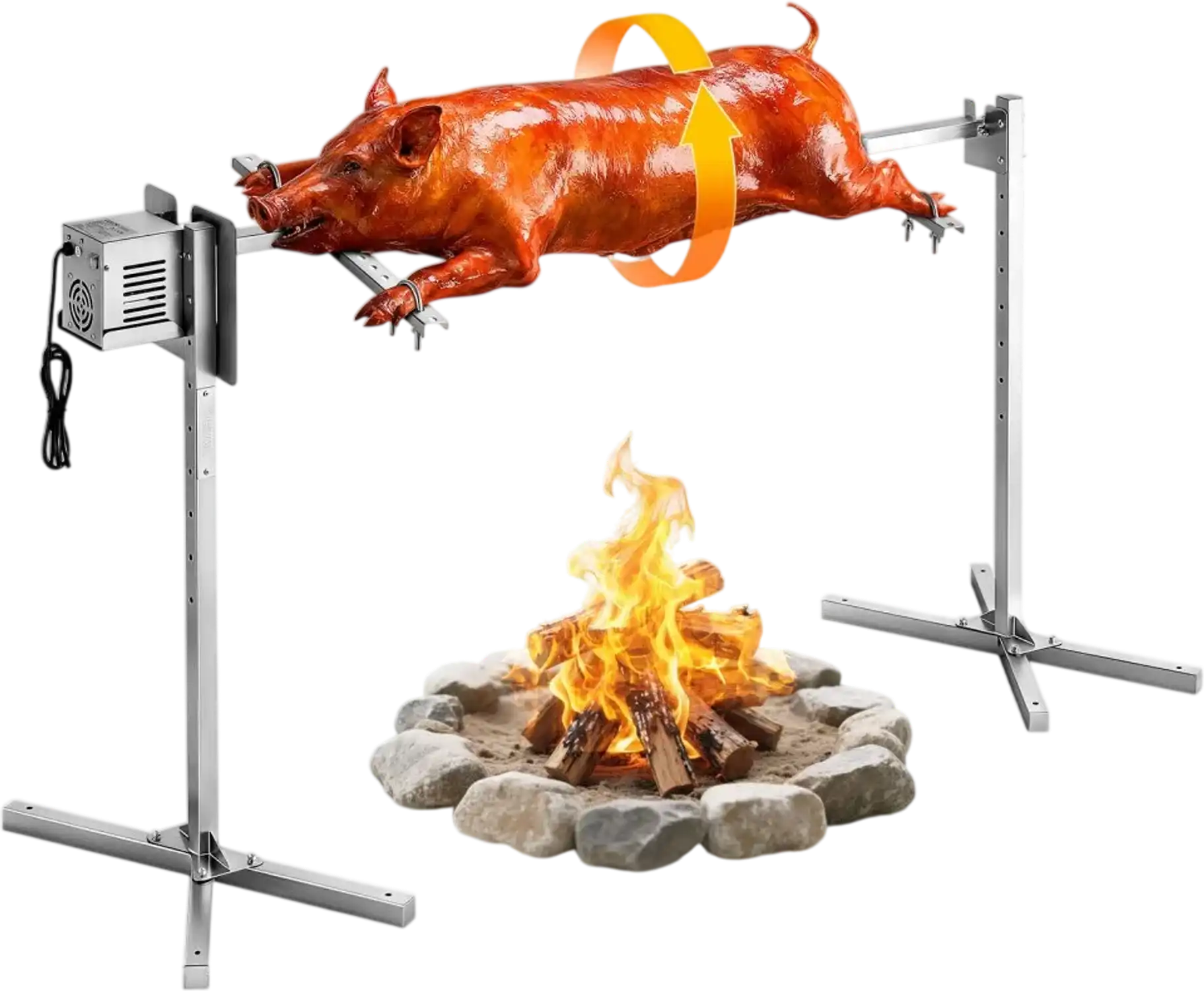 Vevor Rotisserie Grill Electric Stainless Steel 52