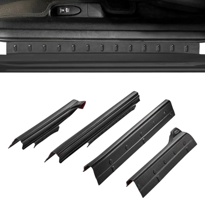 Vevor Rocker Panel Guard 4-Piece Set for 2014-2018 Chevy Silverado 1500 Extended Cab New