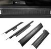 VEVOR Rocker Panel Guard, 4-Piece Set, Compatible with 1999-2006 Chevrolet Silverado Extended Cab, Replacement for 14089 Trail Armor Side Skirts Extension Body Kit, Driver Side, 3M Adhesive, Black