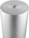 VEVOR Double Reflective Insulation Roll, Foam Core Radiant Barrier, 3.2 mm 48 in x 100 ft, Double-Sided Aluminum Foil EPE Foam Heat Reflective Shield, Thermal Insulation Roll for Window RV Roof