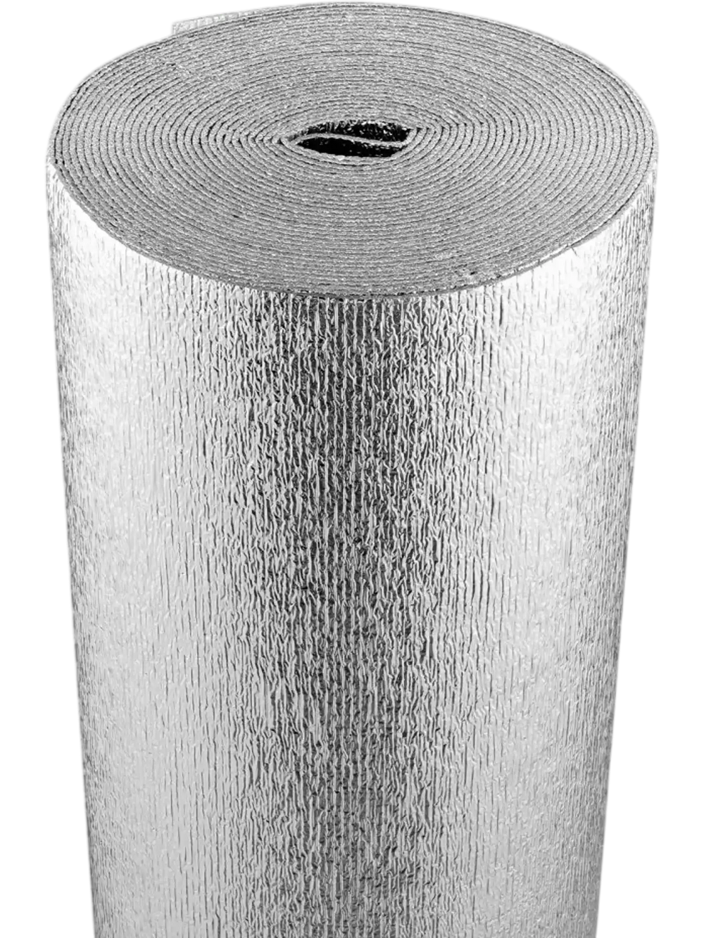 VEVOR Double Reflective Insulation Roll, Foam Core Radiant Barrier, 3.2 mm 48 in x 50 ft, Double-Sided Aluminum Foil EPE Foam Heat Reflective Shield, Thermal Insulation Roll for Window RV Roof