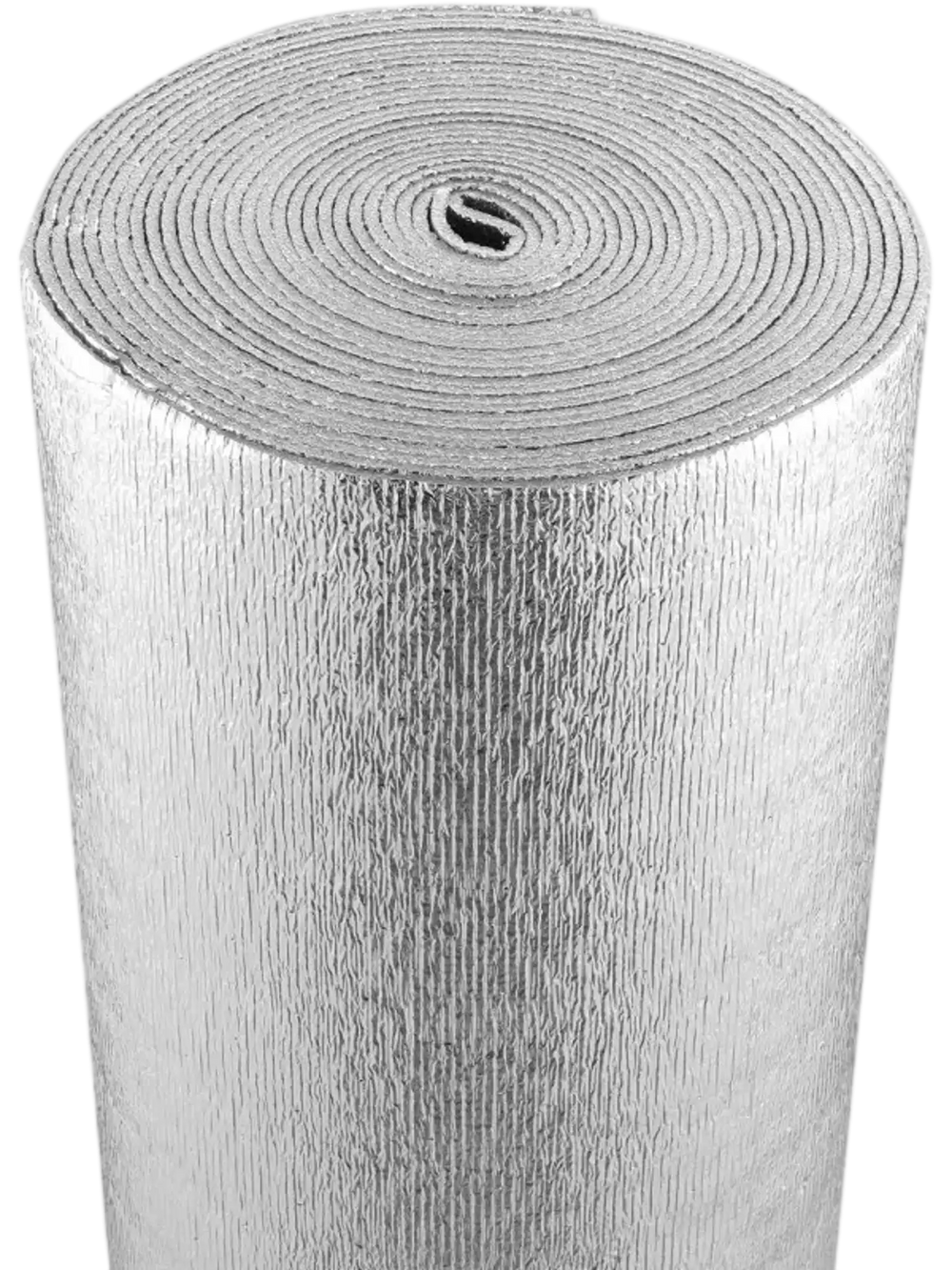 VEVOR Double Reflective Insulation Roll, Foam Core Radiant Barrier, 5.5mm 48 in x 50 ft, Double-Sided Aluminum Foil EPE Foam Heat Reflective Shield, Thermal Insulation Roll for Window RV Roof