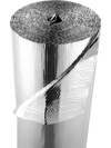 VEVOR Double Reflective Insulation Roll, Double-Sided Aluminum Foil Radiant Barrier, 6mm 48 in x 100 ft, Dual-Layer Air Bubble Heat Reflective Shield, Thermal Insulation Roll for Garage Door Window RV Roofs