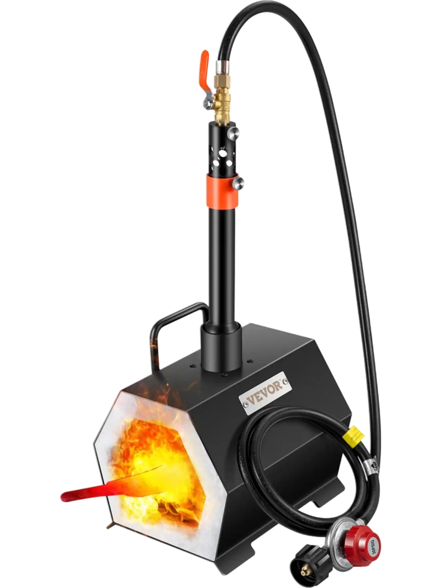 Vevor Propane Forge Portable Single Burner Blacksmith Farrier Furnace Kit New