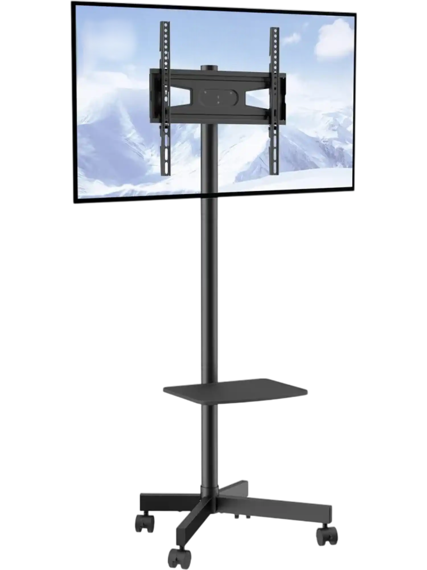 Vevor TV Stand Mobile Rolling Cart for 23