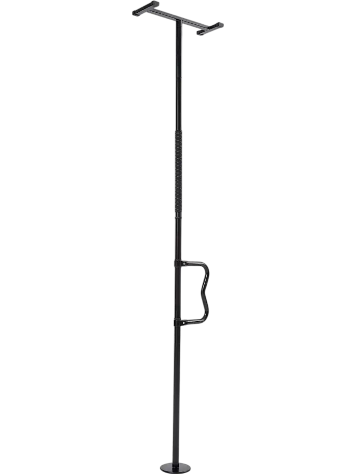 Vevor Grab Bar Floor-to-Ceiling Transfer Pole for 7-10' Ceilings 300 lbs Black New