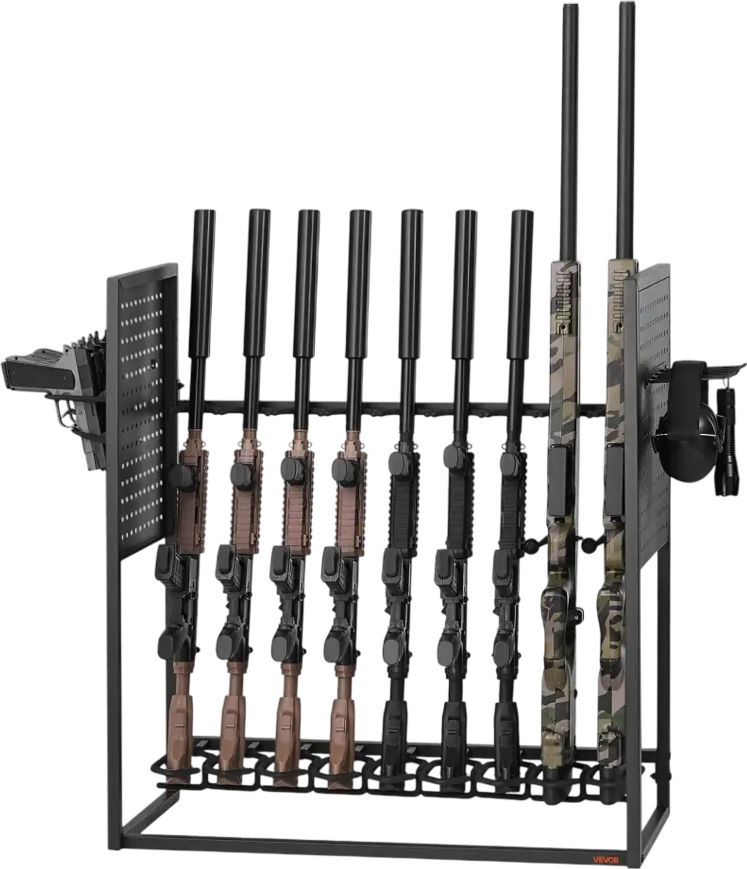 Vevor Gun Rack Floor Standing Indoor Heavy-Duty Steel Rifle Shotgun Storage Stand New
