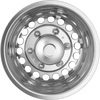 VEVOR 16-Inch Wheel Simulator 6 Lug SUS304 Stainless Steel Rear Wheel Cover, Fit for 2007-2026 Sprinter 3500, 3500XD, 4500 Models, Heavy-Duty Polished Appearance, Upgrade Replacements, for Trucks RVs