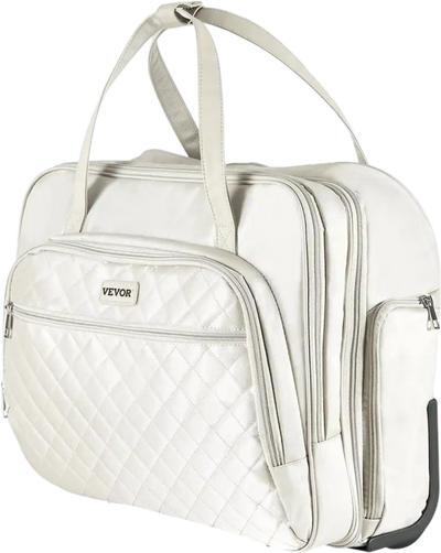 Vevor Rolling Laptop Bag Wheeled Briefcase for 15.6