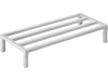 VEVOR Aluminum Dunnage Rack, 48” x 20” Commercial Food Floor Rack, 8” Off the Floor, 1800 lbs Capacity All-Welded Aluminum Storage Rack, for Storage in Restaurants, Kitchens, Garages and Vehicles