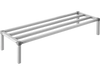 VEVOR Aluminum Dunnage Rack, 60” x 20” Commercial Food Floor Rack, 12” Off the Floor, 1000 lbs Capacity All-Welded Aluminum Storage Rack, for Storage in Restaurants, Kitchens, Garages and Vehicles