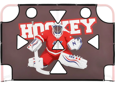 Vevor Hockey Goal Practice Target Shooter Tutor with 11 Holes New