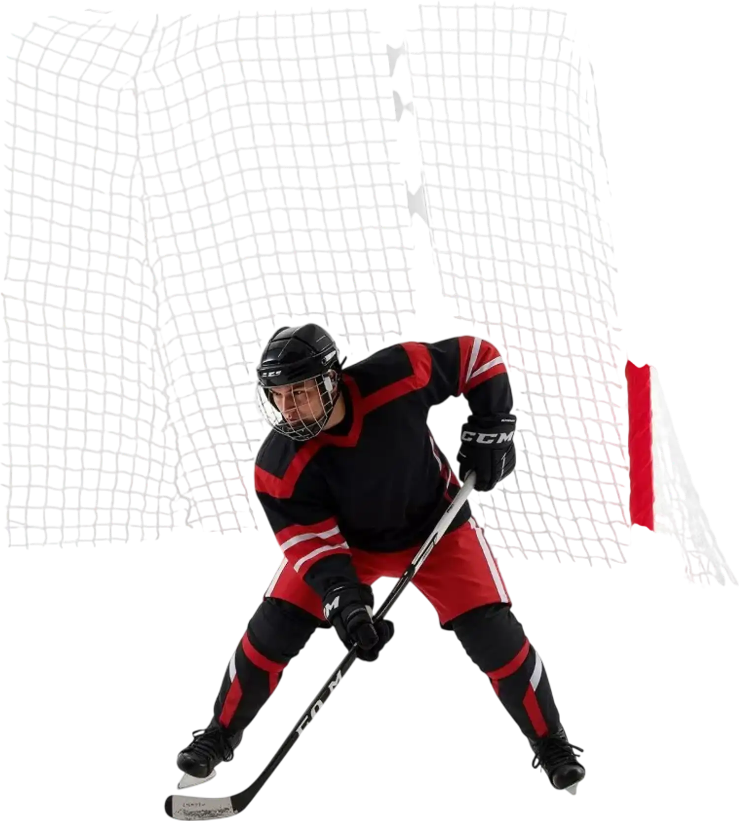 Vevor Hockey Goal Street & Roller Training Net 55.9