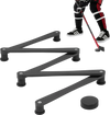 VEVOR Hockey Training Equipment, 5-Section Adjustable Hockey Stick Handling Trainer, Portable On/Off Ice Trainer, Lightweight Solid Sports Tool for Puck Control, Reaction Time, Hand-Eye Coordination