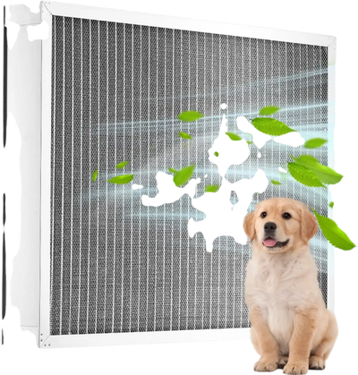 Vevor Air Filter 20x25x4 MERV 8 Washable Reusable Aluminum HVAC Furnace Filter New