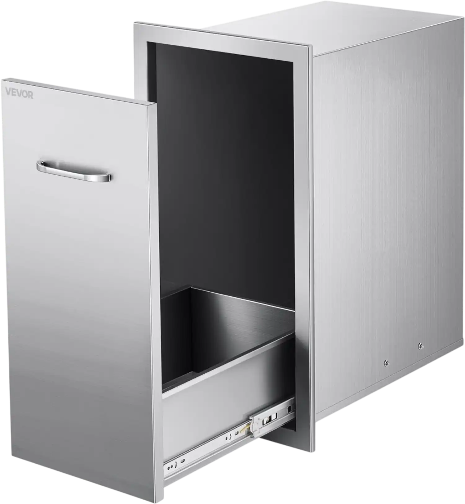 Vevor Outdoor Kitchen Trash Drawer Stainless Steel 13.54