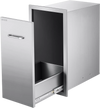 VEVOR Outdoor Kitchen Trash Drawer, 13.54"W x 19.61"D x 25.79"H Interior Storage, Multi-Purpose Outdoor Kitchen Drawers Stainless Steel, 55 lbs Max Capacity per Tier, for Outdoors BBQ Island Kitchens