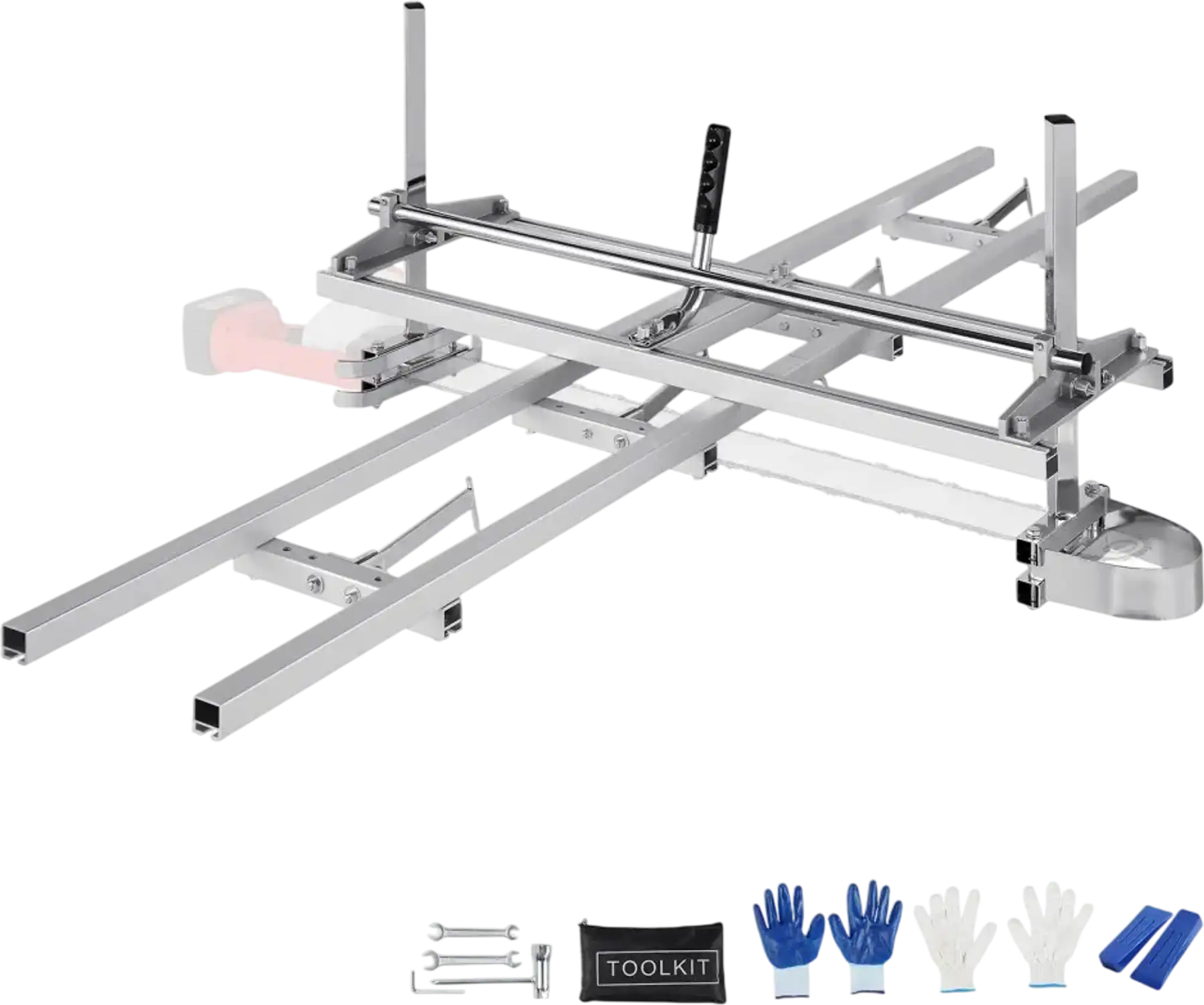 Vevor Chainsaw Mill Portable Sawmill and 9' Rail Guide System New