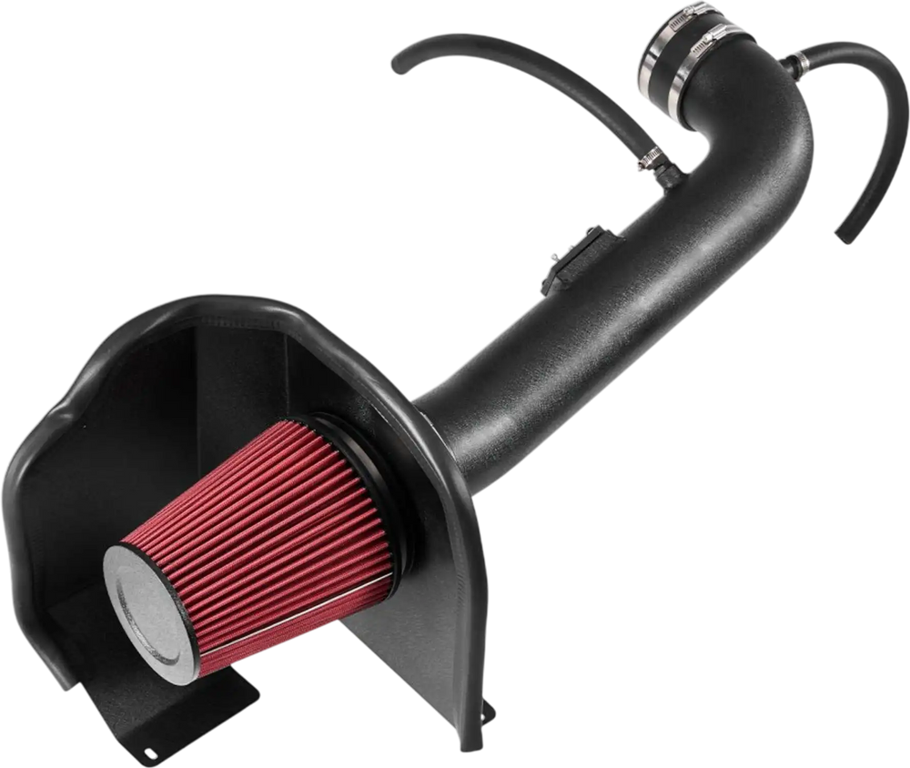 VEVOR Cold Air Intake, 3.94 Inch Cold Air Intake System + Heat Shield Compatible with 2015 Cadillac Escalade, Chevy Suburban/Tahoe/Silverado, GMC Yukon/Sierra, High Flow Filter Kit Improve Horsepower