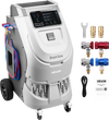 VEVOR Fully Automatic Refrigerant Recovery Machine for R134a & 1234fy, ≥98.5% Accuracy, 10-Inch Touch Screen, AC Recovery, Vacuum, and Recharging for Standard and High Voltage Automotive A/C Systems