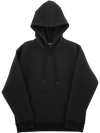 VEVOR Men Pullover Hoodie, Small Size, Fleece Long Sleeve Comfy Casual Basic Pullover Hooded Sweatshirt, Warm & Skin-friendly, Practical & Trendy, Black Hoodie with Large Pocket for Fall & Winter