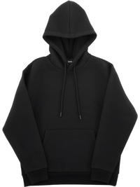 VEVOR Women Pullover Hoodie, X-Large Size, Fleece Long Sleeve Comfy Casual Basic Pullover Hooded Sweatshirt, Warm & Skin-friendly, Practical & Trendy, Black Hoodie with Large Pocket for Fall & Winter