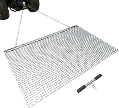 Vevor Drag Harrow 5' x 3' Chain Harrow Rake New