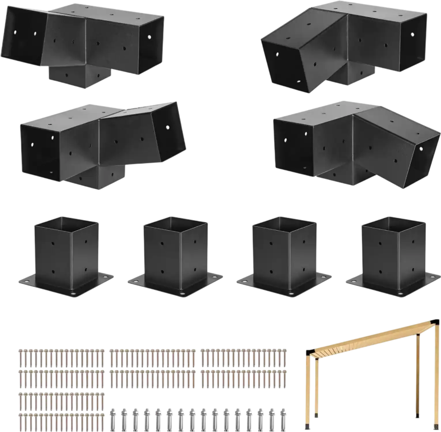 Vevor Pergola Bracket Kit 4x4