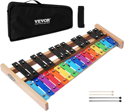 Vevor Glockenspiel Xylophone 27-Note Percussion Instrument Kit New