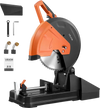 VEVOR Chop Saw 14-inch Cold Cut Blade 2800 W Powerful Motor Cut Off Saw, For Cutting Metal, -45° to 45° Adjustable Angle, Efficient Dry Cutting, with Thickened Blade Guard and Chip Collection Box