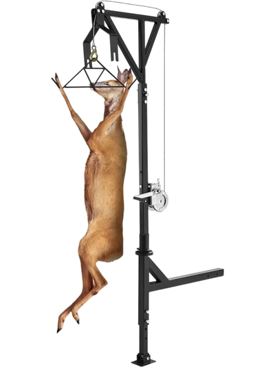 Vevor Deer Hoist Hitch Mounted Game Hunting Hoist with Winch Lift Gambrel Set 600 lbs 2